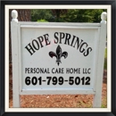 Hope Springs LLC Personal Care Home - Assisted Living & Elder Care Services
