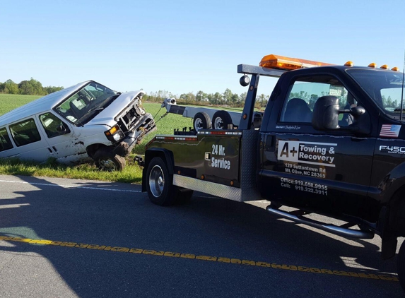 A+ Towing & Recovery - Mount Olive, NC