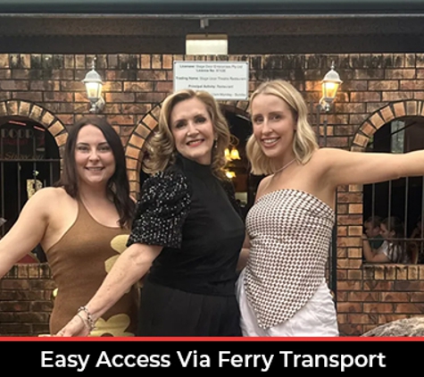 Stage Door Theatre Restaurant - Arcadia, QLD. Easy Access Via Ferry Transport