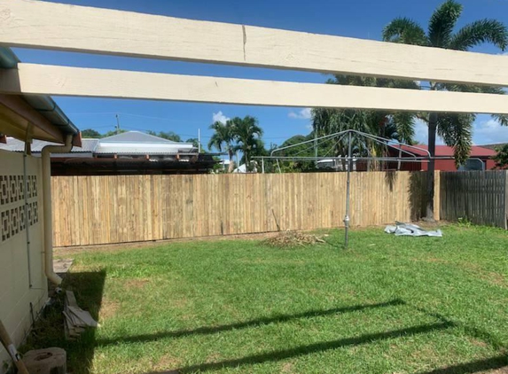 Haymans handyman solutions - South Townsville, QLD. My new fence, completed by Haymans Handyman Solutions