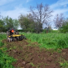 Weed abatement tractor work Dave Berry