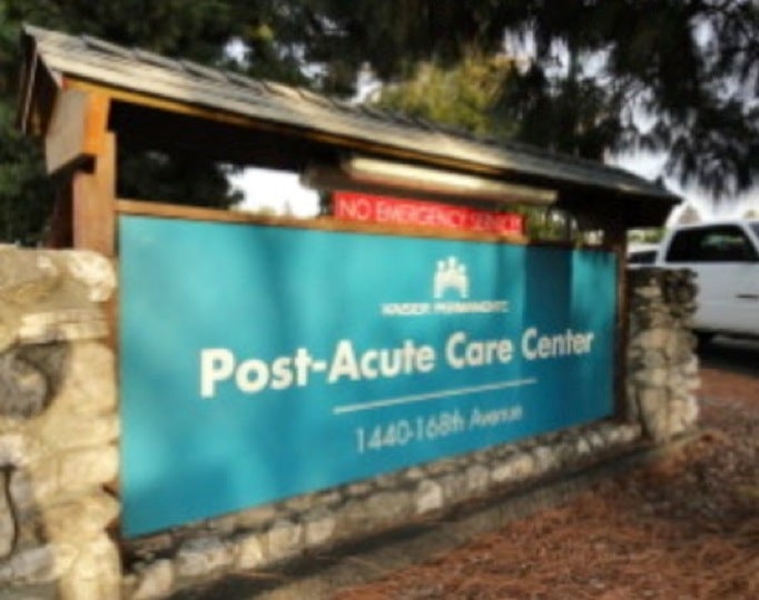 kaiser permanente post acute care center