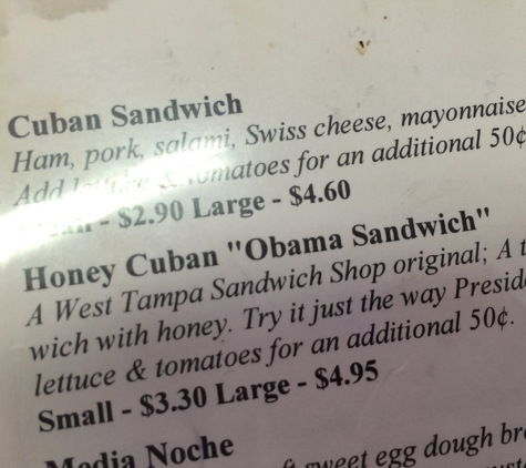 West Tampa Sandwich Shop - Tampa, FL