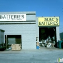 Mac's Battery Service Of Calif - Battery Storage