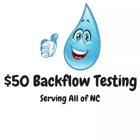 $50 Backflow Testing