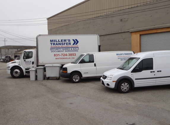 Miller's Transfer & Storage Co. Inc. - Watsonville, CA