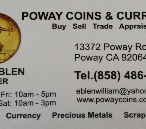 Poway Coins & Currency - Poway, CA