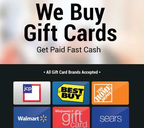 Sell My Gift Cards - Folsom, PA