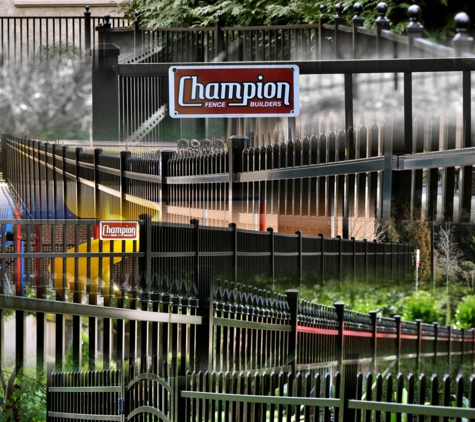Champion Fence Builders - Charlotte, NC. Aluminum Styles