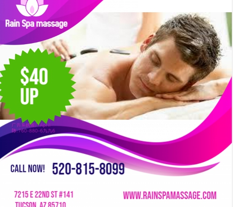 Rain Spa massage - Tucson, AZ