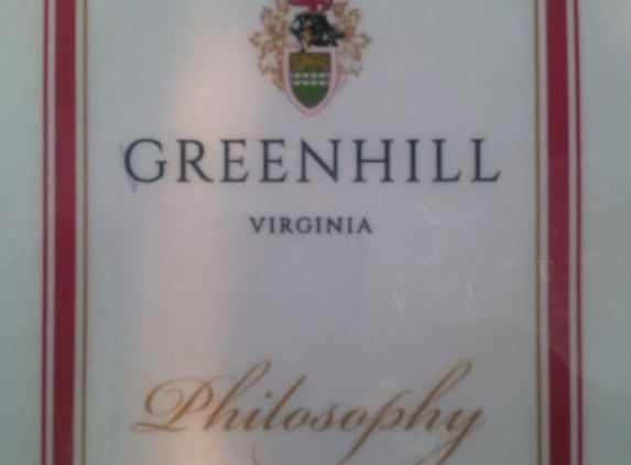 Greenhill Winery and Vineyards - Middleburg, VA