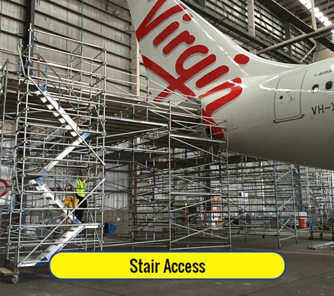 Aluminium Scaffolds (Vic) Pty Ltd - Keilor East, VIC. Stair Access