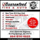 Guaranteed Tire & Auto - Tire Dealers