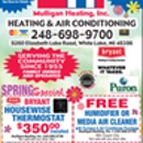 Mulligan Heating - Air Conditioning Contractors & Systems