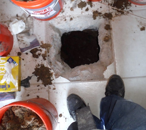 Master Repair Plumbing Inc. - Fort Worth, TX. Slab Leak Repair Job in Fort Worth, Texas