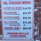 OilStop Drive Thru Oil Change