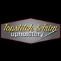 Topstitch and Trim Upholstery