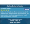 Custom Sewing by Heather gallery