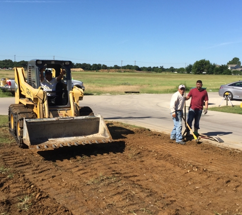 Gene's Concrete Pump Services - Frisco, TX. Commercial Parking Lot Prep