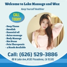 Lake Massage and Wax Spa