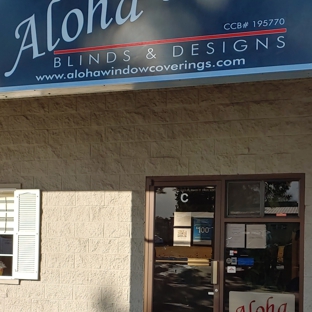 Aloha Blinds & Designs - Bend, OR. Showroom Entrance