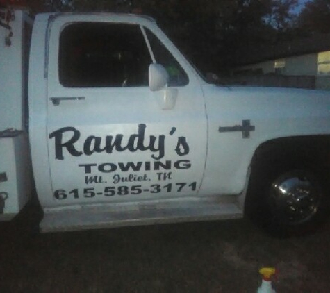 Randy's Towing - Mount Juliet, TN