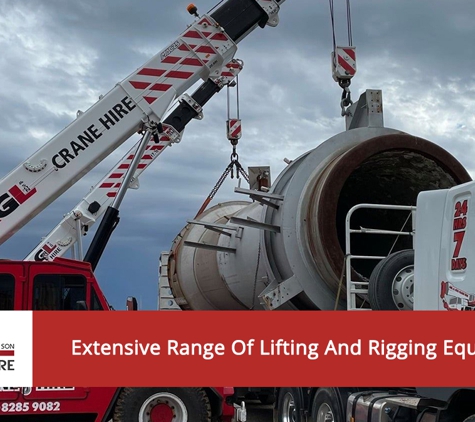 AGL & Son Crane Hire - Edinburgh, SA. Extensive Range Of Lifting And Rigging Equipment