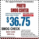 Prieto Smog Center - Emissions Inspection Stations