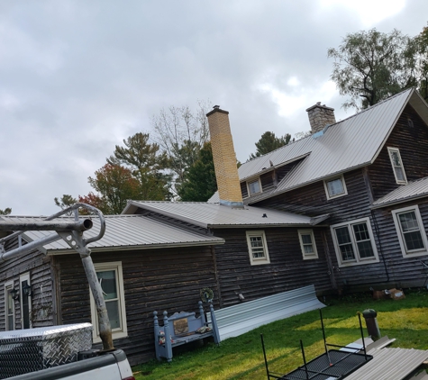 Suburban Steel Roofs - Luxemburg, WI. exposed fastener metal roof