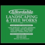 Affordable landscaping and tree works