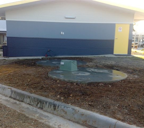 Warrick Osborne H20 Septic Services - Walang, NSW. Post installation of septic tank