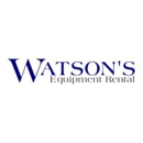 Watson's Equipment Rental - Contractors Equipment Rental
