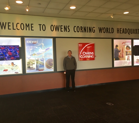 Watkins  Construction &  Roofing - Jackson, MS. Michael Dier (owner) at the Owens Corning World Headquarters in Toledo, OH. 