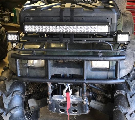 Chop's ATV and Small Engine Repair LLC - Summerville, SC. Light bar installs