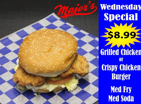 Major's Burgers- Lincoln - Yakima, WA