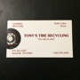 Tony's Tire Recycling