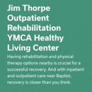 INTEGRIS Jim Thorpe Outpatient Rehabilitation YMCA Healthy Living Center - Rehabilitation Services