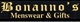 Bonanno's Menswear & Gifts - Menswear - Retail