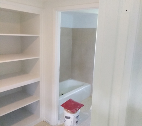 Signature Home Painting and Deck Refinishing by Paul® - Sherwood, OR. Hallway Cabinet Refinishing