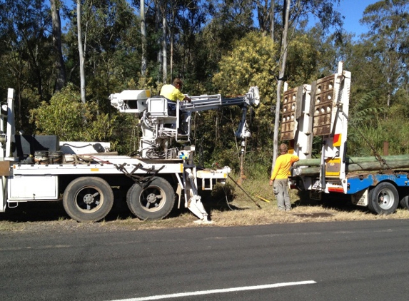 Power Pole Installations - Lowood, QLD