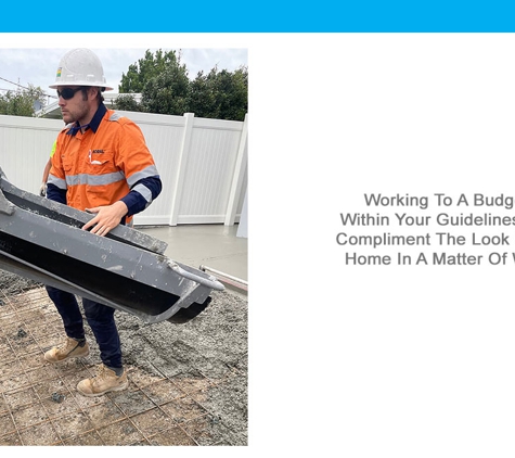Versatile Concrete & Excavation - Carina, QLD. Working To A Budget & Within Your Guidelines, They Compliment The Look Of Your Home In A Matter Of Weeks