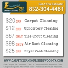 Carpet Cleaning Friendswood TX