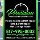 Precision Paintless Dent Repair - Automobile Body Repairing & Painting