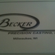 Becker Precision Casting Inc