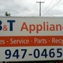 B & T APPLIANCE PARTS & RECYCLING CENTER