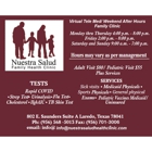 Laredo  Examiners Inc & Nuestra Salud Family Health Clinic