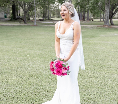 AlesiaKim and Co. - Walker, LA. bride laughing at groom