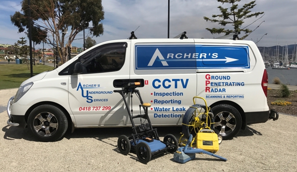 Archer's Underground Services Pty Ltd - Cambridge, TAS. pipe camera
