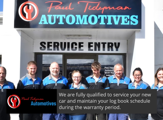 Paul Tidyman Automotive - Maryborough, VIC. We are fully qualified to service your new car and maintain your log book schedule during the warranty period.