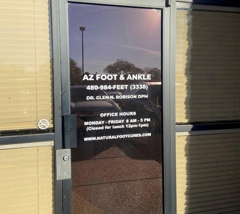 AZ Foot and Ankle: Glen Robison, DPM - Mesa, AZ